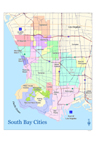 South Bay Cities Map