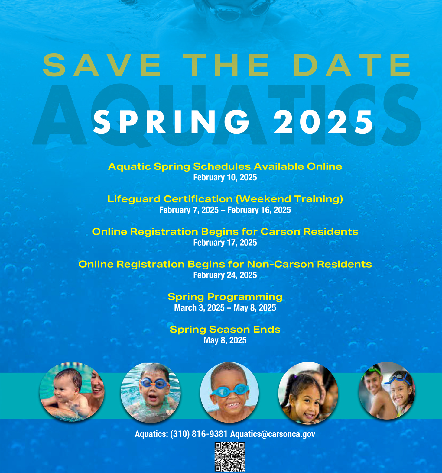 Carson Pool 2025 program