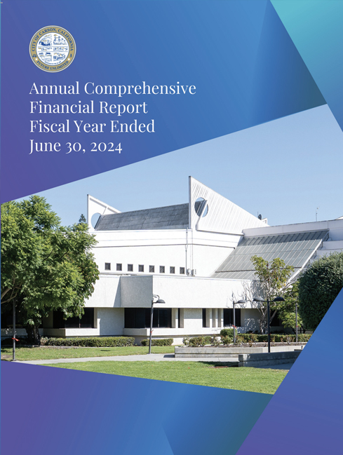 2023-2024 Annual Comprehensive Financial Report Face Page