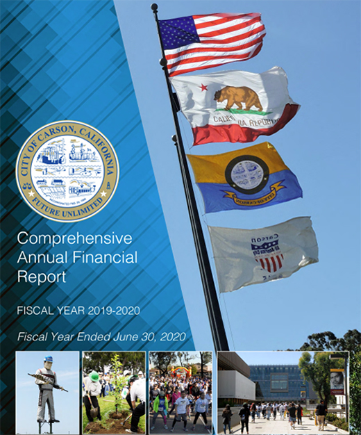 2019-2020 Comprehensive Annual Financial Report Face Page