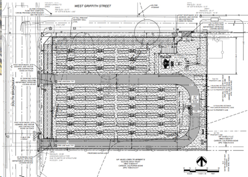 Griffith St. BESS Development Plans