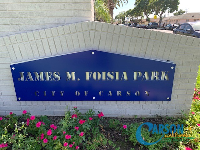 Park Name on MARQUEE North Side Up Close OCT 2019