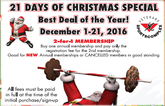 VSC 2-for-1 Xmas Membership